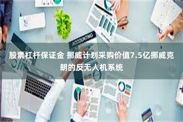 股票杠杆保证金 挪威计划采购价值7.5亿挪威克朗的反无人机系统