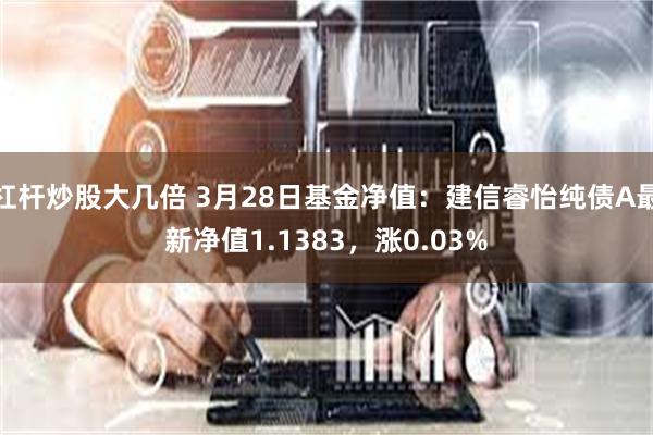 杠杆炒股大几倍 3月28日基金净值：建信睿怡纯债A最新净值1.1383，涨0.03%