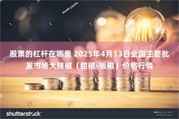 股票的杠杆在哪里 2025年4月13日全国主要批发市场大辣椒（甜椒-板椒）价格行情