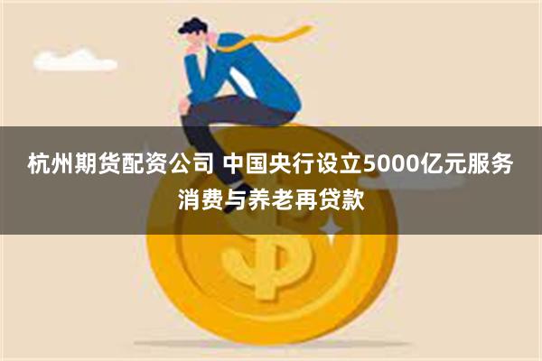杭州期货配资公司 中国央行设立5000亿元服务消费与养老再贷款