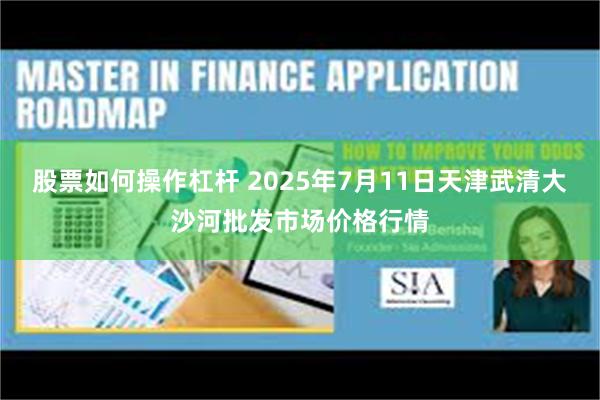 股票如何操作杠杆 2025年7月11日天津武清大沙河批发市场价格行情