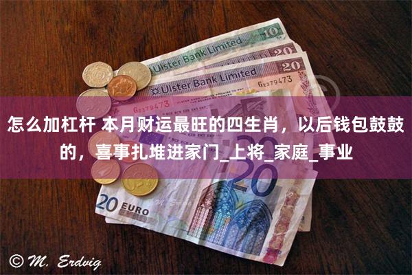 怎么加杠杆 本月财运最旺的四生肖，以后钱包鼓鼓的，喜事扎堆进家门_上将_家庭_事业