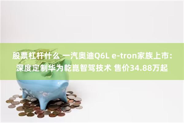 股票杠杆什么 一汽奥迪Q6L e-tron家族上市：深度定制华为乾崑智驾技术 售价34.88万起